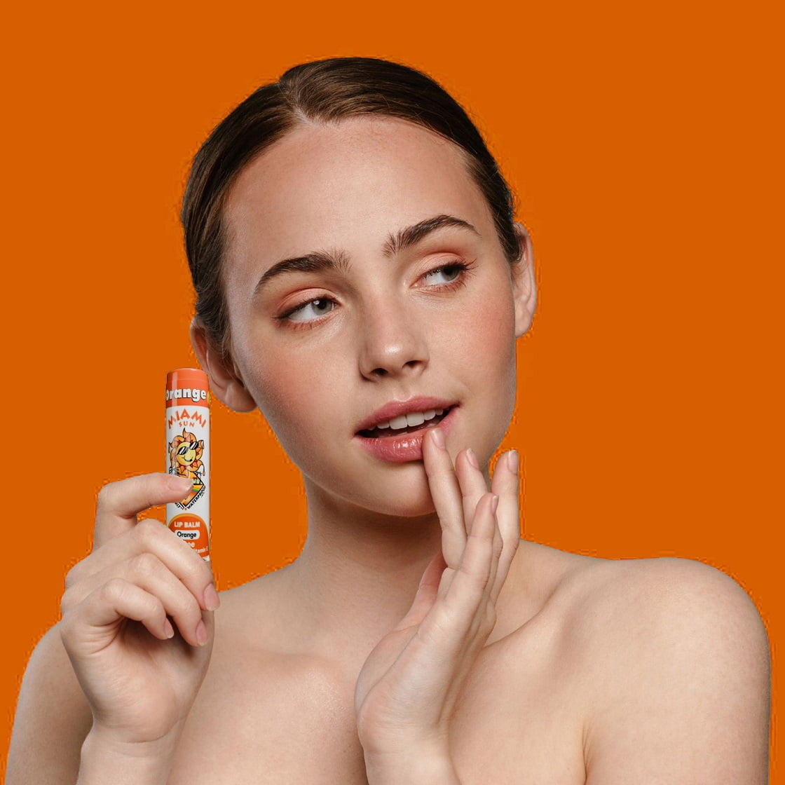 Miami Sun Anti-Aging Natural Orange Lip Balm Set (12)
