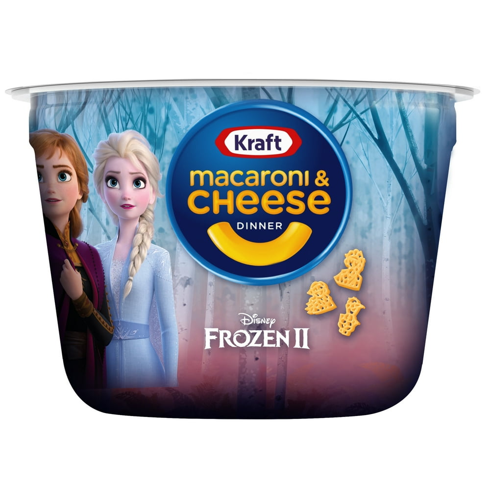 Kraft Macaroni & Cheese Easy Microwavable Dinner with Disney Frozen II