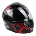 thumbnail image 2 of Casco Ghira Gh1200 Rojo Big Teeth Abatible rojo M, 2 of 6