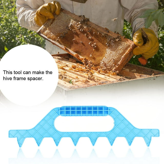 Hive Frame Spacer,Bee Hive Frame Spcing Beekeeping Spcing Tool Beekeeping Accessories Superior Craftsmanship