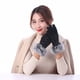 thumbnail image 1 of Guantes de terciopelo que no se caen por todo el cielo, guantes cálidos de terciopelo para otoño e invierno para mujer, guantes para pantalla táctil al aire libre para conducir y montar a caballo, 1 of 6