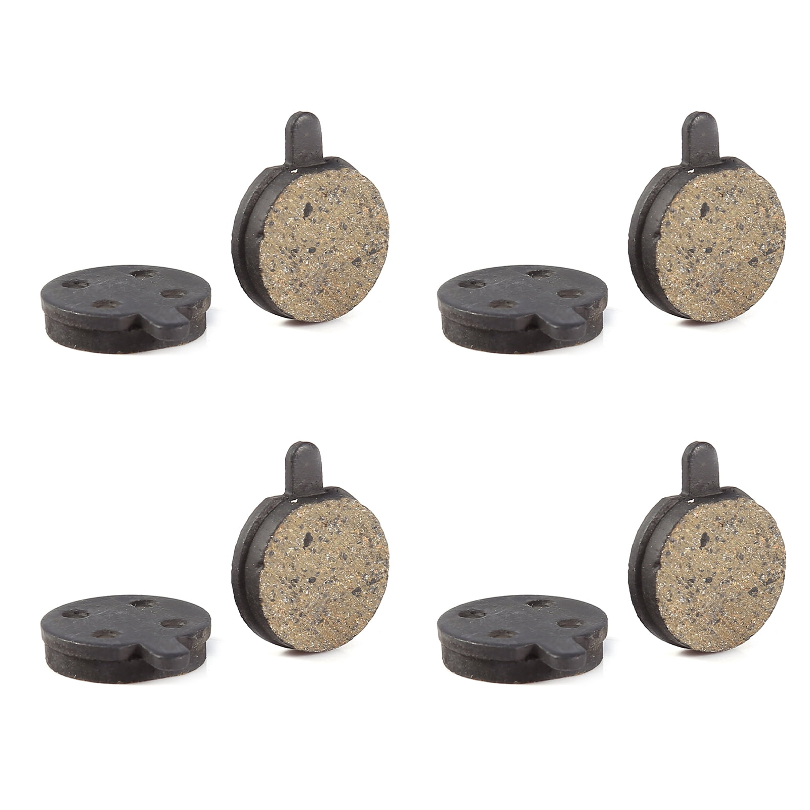 4 Paires Plaquettes Frein Disque Vélo Semi-métalliques - Compatibles Shimano, Tektro, Puissance Et Durabilité Accrues - 7