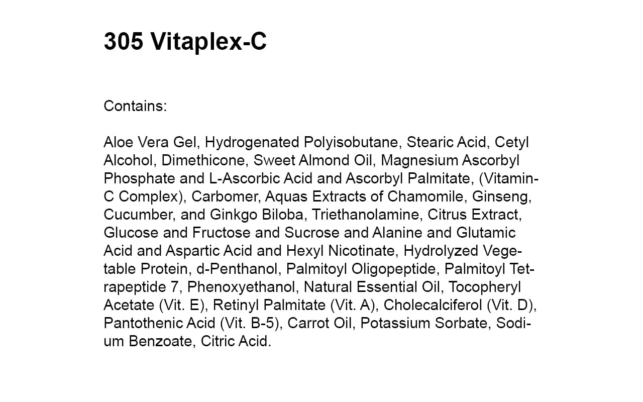 vitaplex c