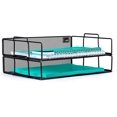 thumbnail image 1 of Durable Metal Steel Construction Mesh Letter Tray, Stackable Paper Tray Desk Organizer In Rose Gold, 2-Tier Set For Ample Storage And Space Saving, 1 of 5