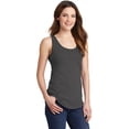 thumbnail image 3 of Port & Company Ladies Core Cotton Tank Top-L (Athletic Heather), 3 of 4