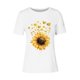 thumbnail image 4 of Tops de Ajuste Suelto para las Mujeres Sudadera Casual Impresa Manga Corta Cuello Redondo Superior, Poliéster, 4 of 4