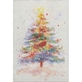 thumbnail image 2 of Addison Rugs Mayfield Premium Machine Washable Transitional Holiday Christmas Tree Ivory Rectangle Rug, 10' x 14', 2 of 7