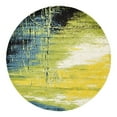 thumbnail image 3 of Unique Loom Lyon Collection Area Rug - Copenhagen (8' Round Light Green/Black), 3 of 7