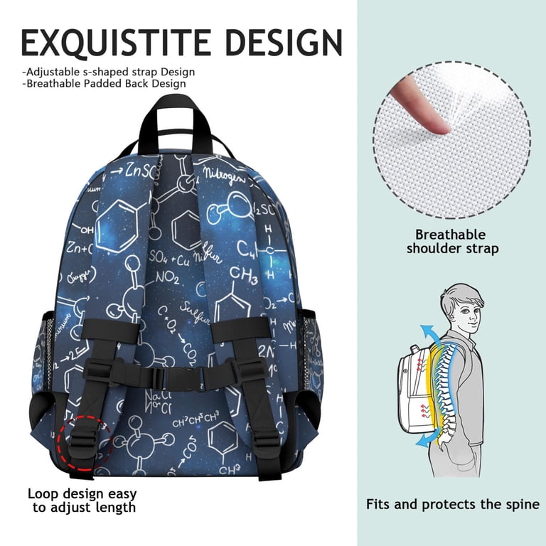 Science Rules Student Backpack for Toddlers and Elementary  display picture 3
