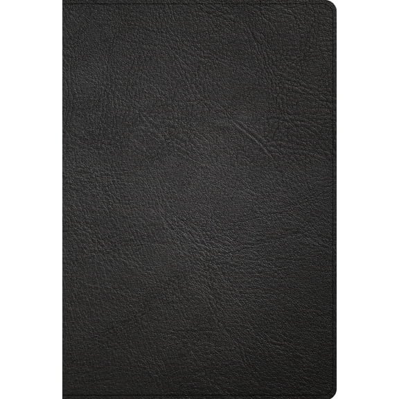 NASB Super Giant Print Reference Bible, Black Genuine Leather, (Hardcover)