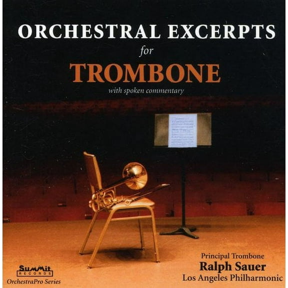 Ralph Sauer - Orchestral Excerpts for Trombone - Classical - CD