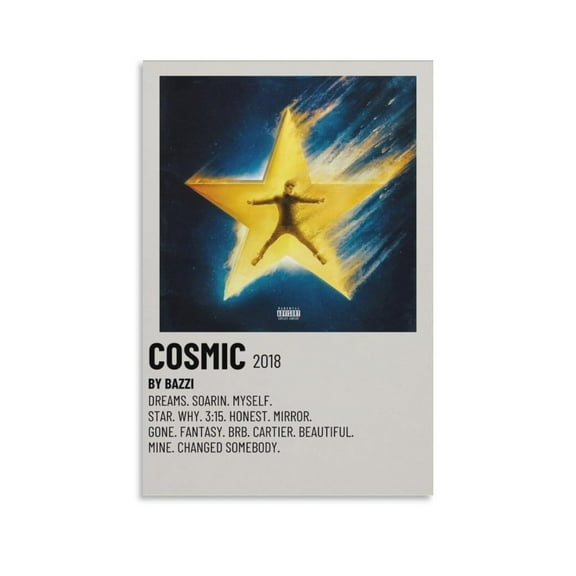 Cosmic 2018 Bazzi Canvas Poster Wall Decorative Art Painting Living Room Bedroom Decoration
