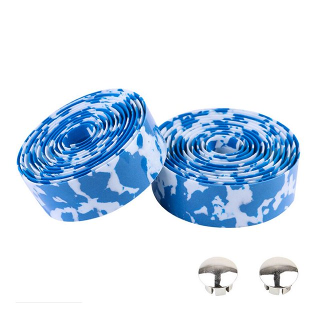 1 pair Cycling Road Bicycle Accessories Handlebar Tape Rubber Handle Bar Wrap Non-slip He Qiyong unisex