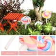 thumbnail image 2 of 20 piruletas de simulación, piruletas coloridas, decoraciones de dulces, 2 of 8