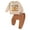 A01-Khaki, variant on GCETTIC Toddler Baby Boy Halloween Outfit Long Shirt Pant Clothes Set Size,18-24 Months