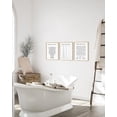 thumbnail image 6 of Haus and Hues Funny Bathroom Decor Wall Art - Set of 3 Funny Bathroom Signs, Bathroom Prints & Wall Art for Bathrooms, Funny Toilet Signs Funny Bathroom Art (Framed Beige 24x36), 6 of 6