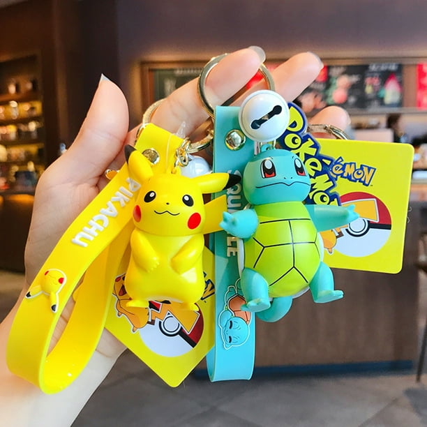 Gprince Pokemon Pikachu Keychain For Men Women Cute Cartoon Trendy Car Key  Chain Couple Bag Pendant 