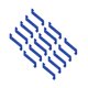 thumbnail image 1 of Marco de bricolaje Macarena 16 piezas decoraciones de fiesta azul, 1 of 8