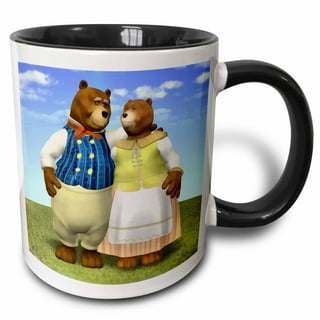Fatbaby Mama Bear and Papa Bear Coffee Mugs,Father's Day Mother's Day gifts  for Mom and Dad,Christmas Gifts for Parents