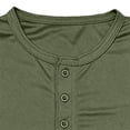 thumbnail image 5 of Men's Long Sleeve Henley Shirts Lightweight 3-Button Fashion Casual T-Shirts Quick Dry Soft Basic Pullover Tops, 5 of 8
