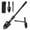 Folding Digging Shovel, variant on SUNPOW Manganese Steel Folding Digging Shovel, Heavy-Duty Collapsible Spade with Pickaxe for Camping, Gardening & Car Emergency