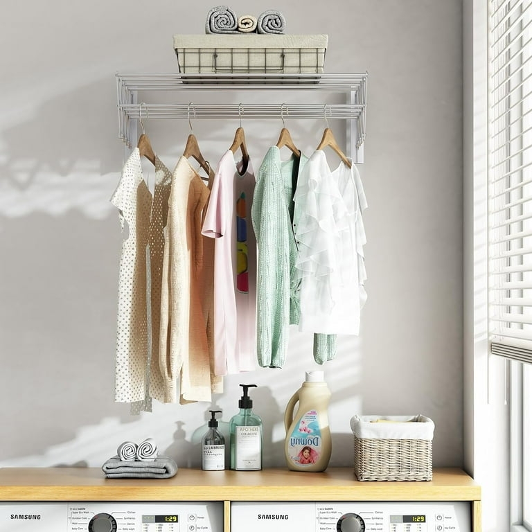 Retractable folding drying rack sale