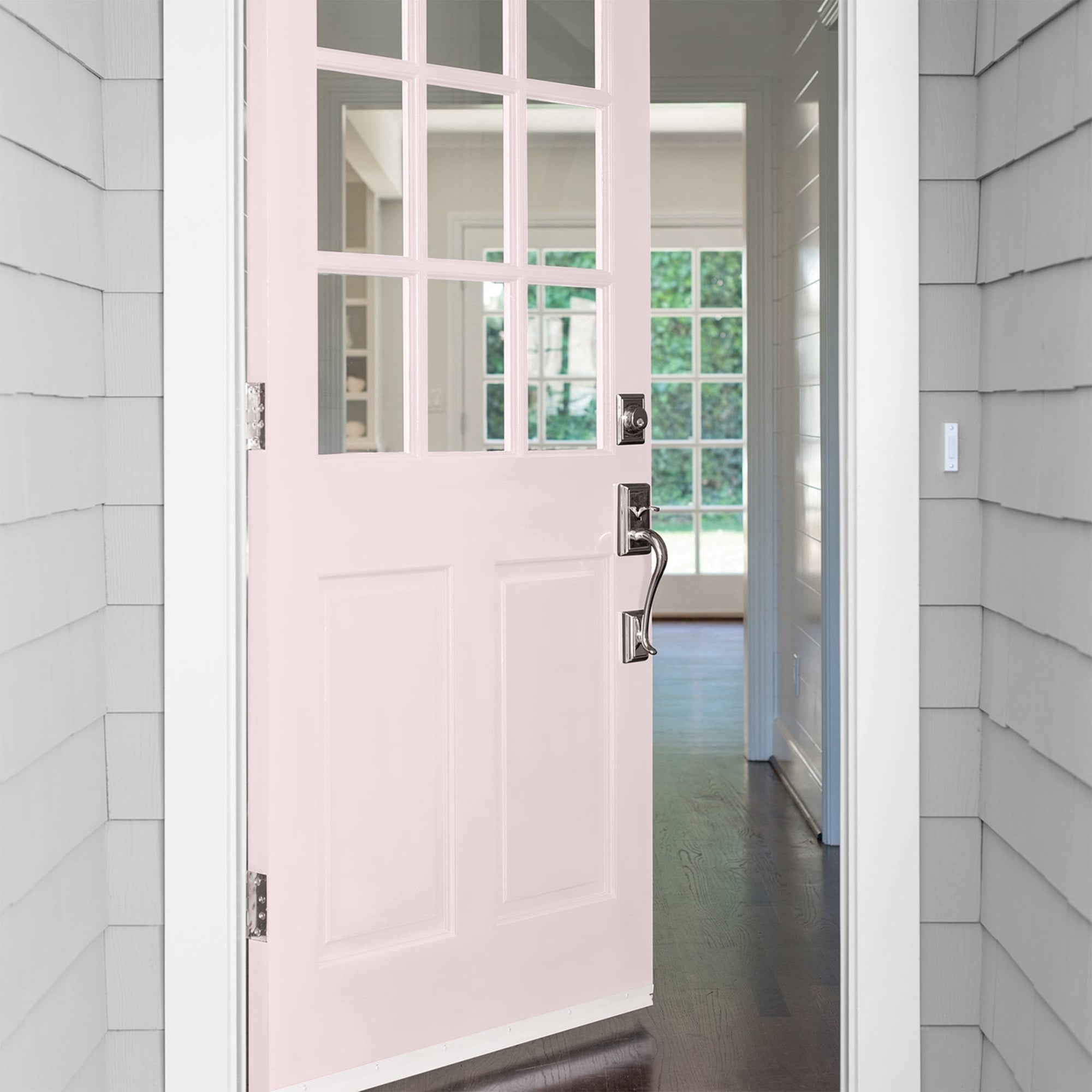 Glidden High Endurance Plus Ballerina Satin Exterior Paint and Primer, 1 Quart