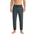 thumbnail image 1 of StSilkitty Men's Quick Dry Sweatpants Solid Color Elastic Waist Drawstring Tapered Workout Joggers Athletic Running Trousers, 1 of 6