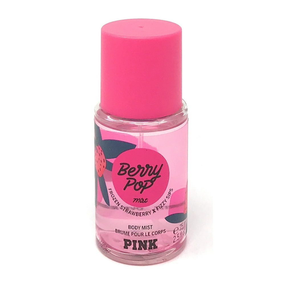 Victoria's Secret PINK Berry Pop Body Mist 2.5 fl oz Travel Size ...