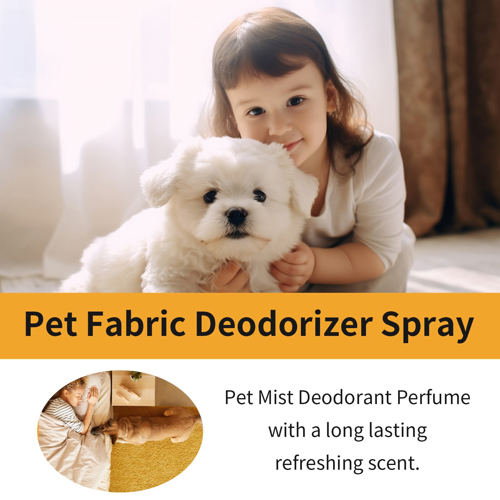Ftwujt Dog Perfume Spray Long Lasting 4 Fl Oz, Dog Cologne Spray Long Lasting for Groomers, Calming Deodorizer Perfume For Dogs, Pet Puppy Deodorizing Fragrance ,Dog Perfume Spray Long Lasting