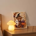 thumbnail image 5 of PLPPYFS Halloween Ghost Pearl Art DIY Kit, Spooky Cute 3D Diamond Artwork Crafts for Adults, DIY Halloween Fall Home Decor Wall Art, Beginner DIY Seasonal Party Gift, 5 of 7