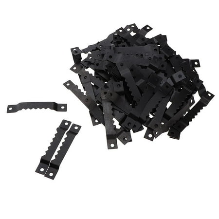 

100 Pieces Frame Hooks For Hanging Photos Of Home And Office Black