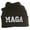 Olive, variant on Adult USA Made Embroidered MAGA Tight Knit Beanie - Navy