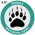 thumbnail image 2 of Denali National Park, Bearclaw Decorative Car Truck Decal Window Sticker Vinyl Die-Cut Wildlife Travel Adventure Vacation Tourist Souvenir, 2 of 2