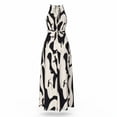 thumbnail image 6 of GUACER Maxi Dress for Women Halter Neck Abstract Print Sleeveless Backless Sundress Boho Flowy High Waist Resort Wear Beach Vacation Outfit, 6 of 7