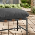 thumbnail image 4 of Modway Raya Ottomane en Bouclé pour Mobilier de Patio Extérieur, Charbon, 4 of 8