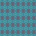 thumbnail image 1 of Ahgly Company Machine Washable Indoor Square Transitional Blue Jay Blue Area Rugs, 4' Square, 1 of 7