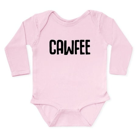 

CafePress - Cawfee - Long Sleeve Infant Bodysuit