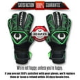 thumbnail image 5 of Renegade GK Triton Goalie Gloves with Removable Pro-Tek Fingersaves (Extra Durable) - Sizes 5-11, 3 Styles/Cuts - 30 Day 100% Warranty - Unisex, Youth, Junior, Adult Goalkeeper, 5 of 6
