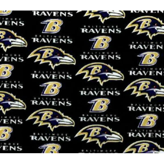 Ravens Cotton Fabric (1 yard)