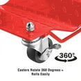 thumbnail image 3 of Pentagon Tool 83-DT5497 5046 Commercial Grade Tire Dolly Tire Skates, Red - Pack of 4, 3 of 6