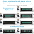 thumbnail image 4 of VFD Audio Spectrum Analyzer AUX Selector Box 5.0 Receiver Desk Clock, 4 of 8