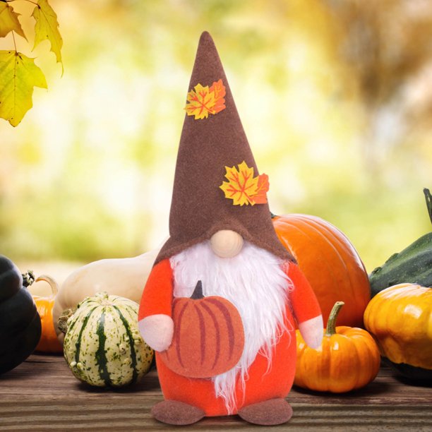 Xihbxyly Ventas de Liquidación Gnomo de Otoño, Gnomo, Girasol, Enano Sueco, Regalo Del Día de Acción de Gracias, Muñeco de Otoño, Decoración Navideña para La Ventana Del Hogar