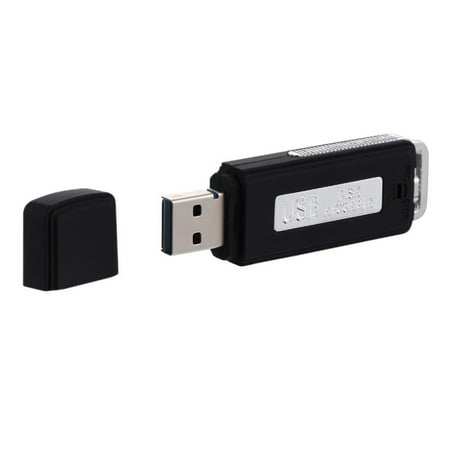 Digital Voice Recorder,Portable Digital USB Disk Audio Voice Recorder with U Flash Memory