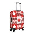 thumbnail image 3 of Xecao Maple Leaves1 print Elastic Luggage Cover, with double-sided print , is perfect for travel, business, and daily use, 3 of 9