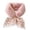 Pink, variant on AWZXDE Winter Women Knitted Pattern Collar Warm Scarf Stylish Versatile Neck Warmer Khaki