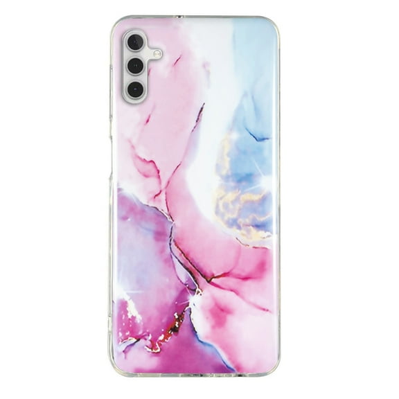 Galaxy A13 5G Case[NOT for 4G Version], Dteck Thin Slim Fit TPU Protective Impact Resistant Case for Samsung Galaxy A13 5G 6.5 inch, Pink Marble