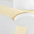 thumbnail image 4 of Quorum International 52523 Dayton 52" 3 Blade Indoor / Outdoor Ceiling Fan - White, 4 of 7