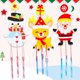 thumbnail image 1 of Child DIY Christmas Wind Chimes Aeolian Bells Educational Toys Craft Kits Xmas Decoration DIY Wind Chimes Aeolian Bells heqiyong LED, 1 of 2