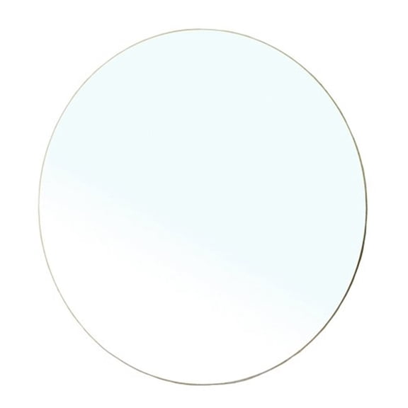 22 Inch Round Wall Mirror - Frameless Circle Decorative Mirror for Home